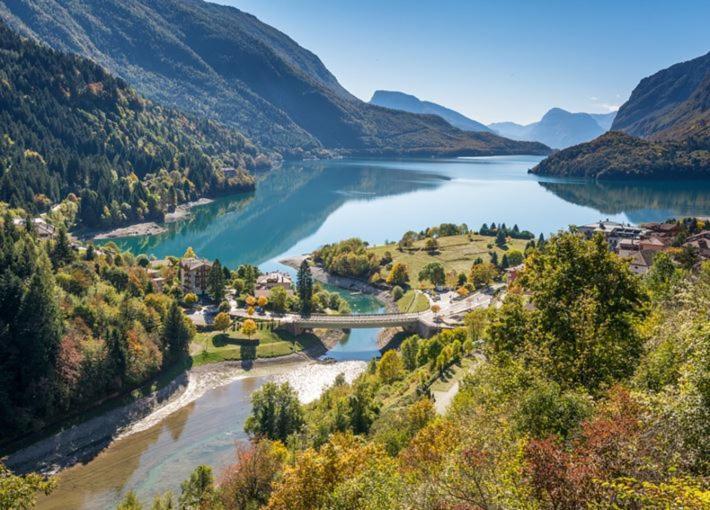 Apartmán Dolomia Gioele Molveno Exteriér fotografie